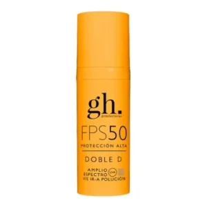 Gh doble D FPS50 protección alta Manuela 50ml color dorado