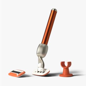Fler the razor started set sicily (cuchilla aluminio + 2 cabezales + soporte)