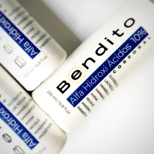 Bendito alfa hidroxi ácidos 10% crema corporal 200ml