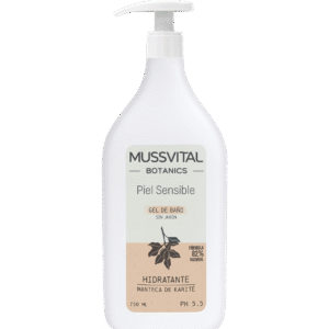 MUSSVITAL BOTANICS GEL BAÑO PIEL SENSIBLE 750ML