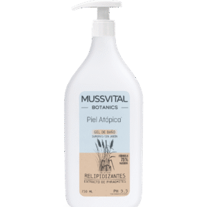 MUSSVITAL BOTANICS GEL BAÑO PIEL ATÓPICA 750ML