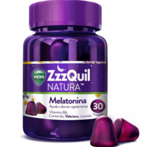 ZZZQUIL NATURA MELATONINA SABOR FRUTOS DEL BOSQUE 30 GOMINOLAS