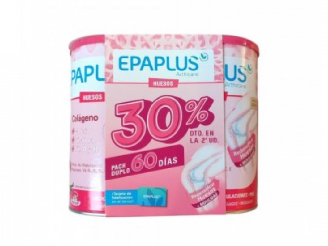 EPAPLUS ARTHICARE COLÁGENO HUESOS POLVOS DUPLO SABOR VAINILLA 388GR