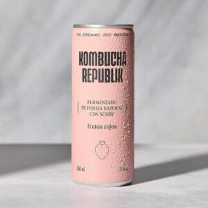 KOMBUCHA SABOR FRUTOS ROJOS LATA 250ML