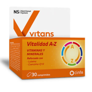 NS VITANS VITALIDAD A-Z 30 COMPRIMIDOS