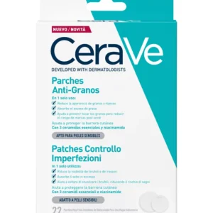 CERAVE PARCHES CONTROL IMPERFECCIONES 22UNIDADES - 2 TAMAÑOS