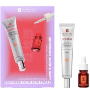 ERBORIAN COFRE CC CREAM DORÉ + SERUM SKIN THERAPY